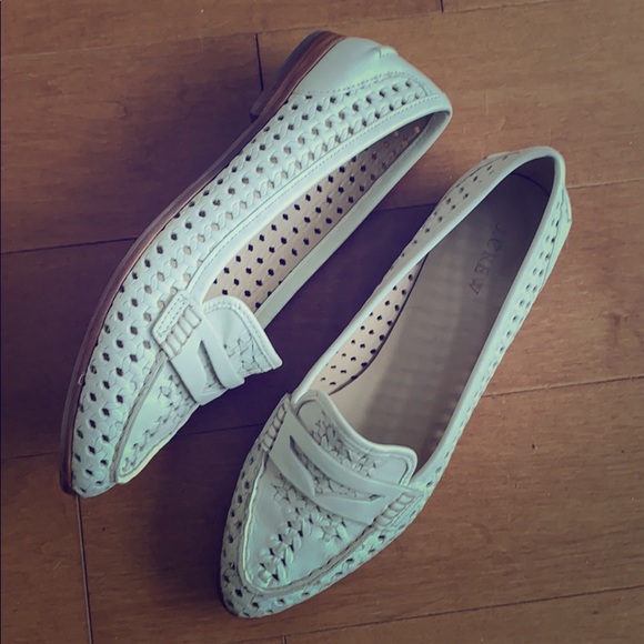 J. Crew Shoes - J Crew perforated loafers